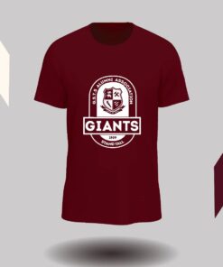 Moroon T-Shirts With GAA Crest